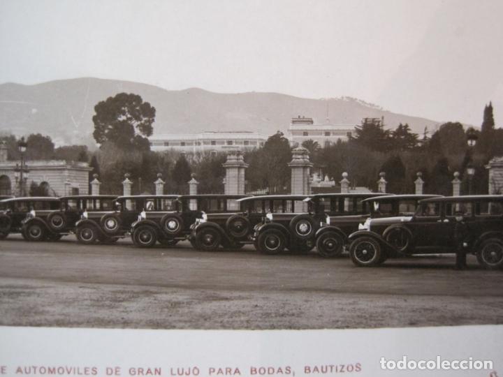 Postales: BARCELONA-GARAGE SAN GERVASIO-COCHES DE LUJO-FOTOGRAFICA ORIOL-POSTAL ANTIGUA-(90.270)