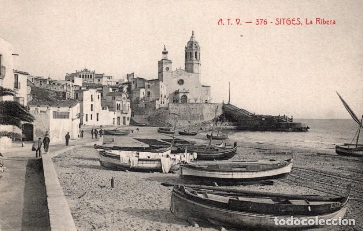 Postales: Sitges. ATV 376. La Ribera - Foto 1
