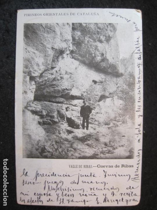 Cartoline: VALLE DE RIBAS-CUEVAS DE RIBES-POSTAL ANTIGUA-(90.384)