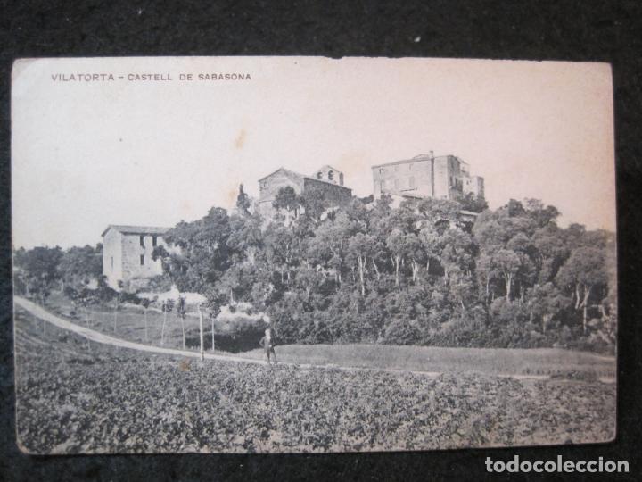 Cartoline: VILATORTA-CASTELL DE SABASONA-SAMSOT Y MISSE-POSTAL ANTIGUA-(90.412)