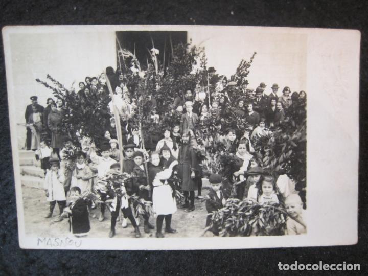 Postales: MASNOU-FOTOGRAFICA-SELLO EN SECO MELENDRA, MASNOU-POSTAL ANTIGUA-(90.483)