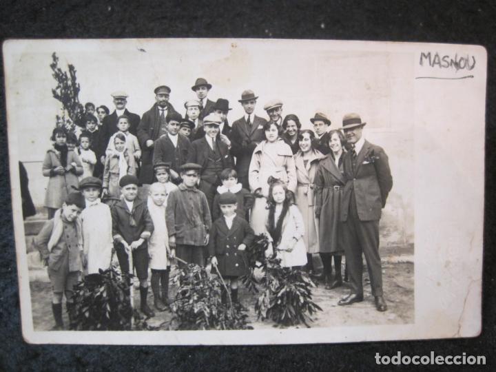 Cartoline: MASNOU-FOTOGRAFICA-SELLO EN SECO MELENDRA, MASNOU-POSTAL ANTIGUA-(90.484)