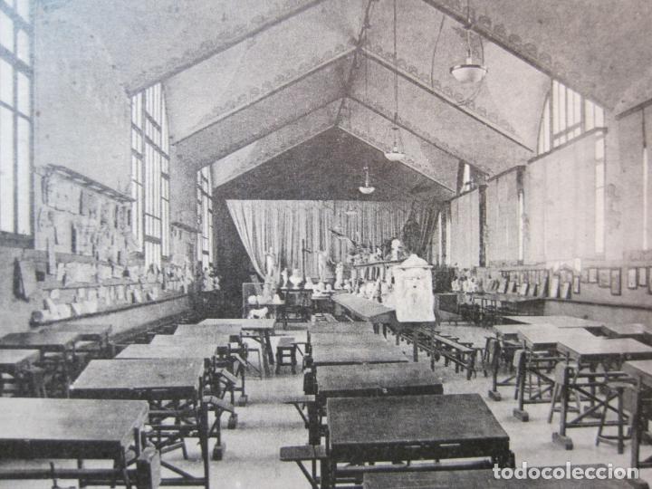 Cartes Postales: SABADELL-ESCUELA INDUSTRIAL-SALA DE DIBUJOS-ROISIN-25-POSTAL ANTIGUA-(90.487)