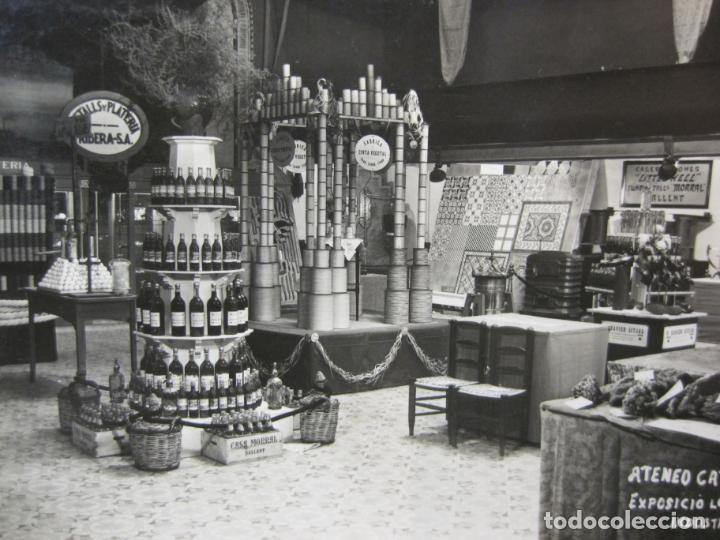 Postales: SALLENT-EXPOSICIO LOCAL D'ARTS I INDUSTRIES 1930-FOTOGRAFICA-POSTAL ANTIGUA-(90.528)