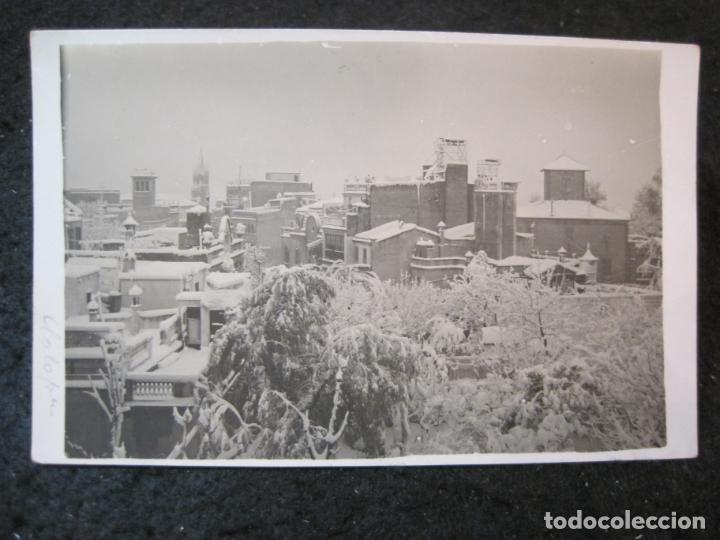 Postkarten: BARCELONA-DETALL DE LA NEVADA A SARRIA-ANY 1924-FOTOGRAFICA-POSTAL ANTIGUA-(90.664)