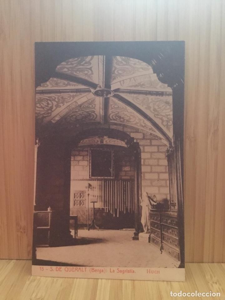Cartes Postales: S.DE QUERALT (BERGA). LA SAGRISTIA