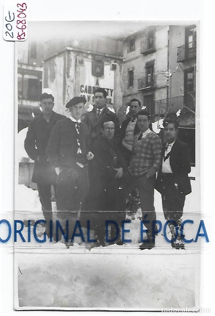 Postales: (PS-68043)POSTAL FOTOGRAFICA DE PUIGCERDA-NEVADA.PLACA A CABRINETTY