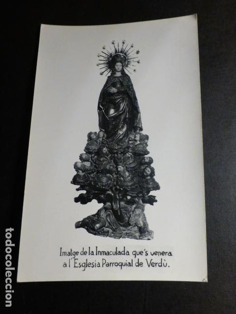 Postales: VERD&Uacute; LERIDA INMACULADA CONCEPCION - Foto 1
