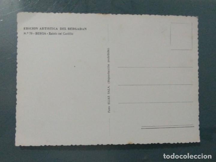 Postales: POSTAL 79 - BERGA. XALETS DEL CASTILLO. - Foto 2