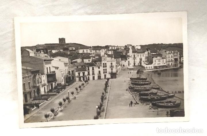 Postales: Cadaques Paseo Generalisimo a&ntilde;o 1944 Circulada - Foto 1