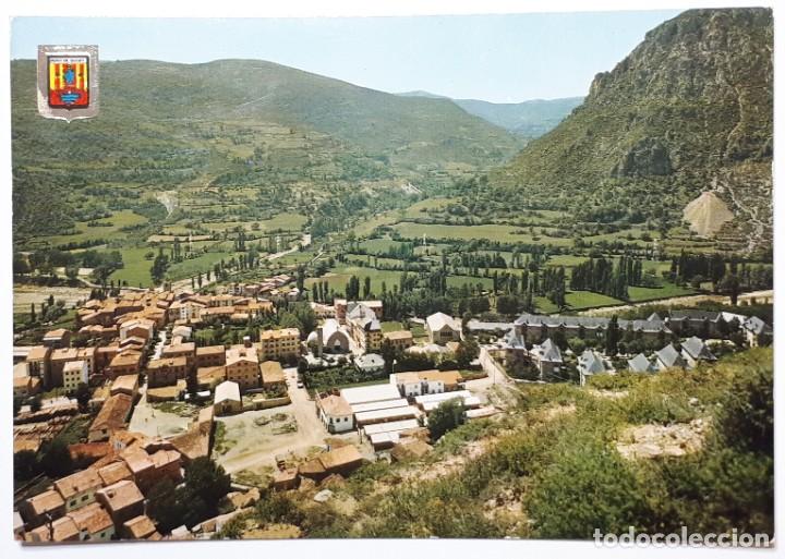 Postales: PIR. CATALA.- N&ordm; 2282. VALL RIBAGOR&Ccedil;ANA. PONT DE SUERT. VISTA GENERAL. LLEIDA- SIN CIRCULAR