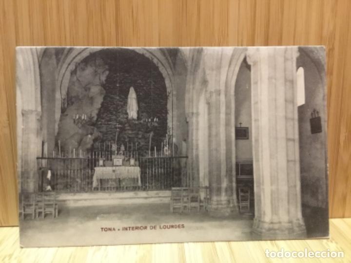 Postales: TONA. INTERIOR DE LOURDES. - Foto 1