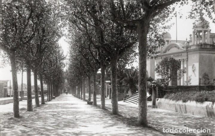 Postales: Canet de Mar. Biblioteca. E.M. - Foto 1