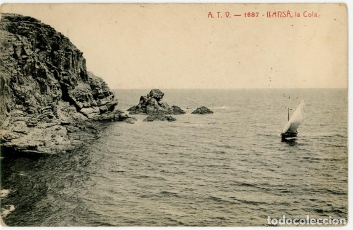 Postkarten: a08241 llan&ccedil;a la cola atv n&ordm;1687 circulada 1909