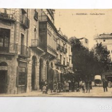 Postales: TARJETA POSTAL FIGUERAS FIGUERES CALLE LA SAUCA ESCRITA 1917. Lote 324336783