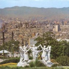 Cartoline: POSTAL * BARCELONA , MONUMENT A LA SARDANA * 1970. Lote 324546478