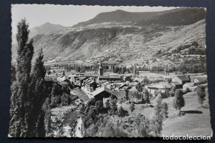 Postales: Esterri d'&Agrave;neu y Rio Noguera Pallaresa, postal sin circular de los a&ntilde;os 50