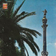 Cartoline: POSTAL * BARCELONA , MONUMENT A COLON * 1964. Lote 324560413