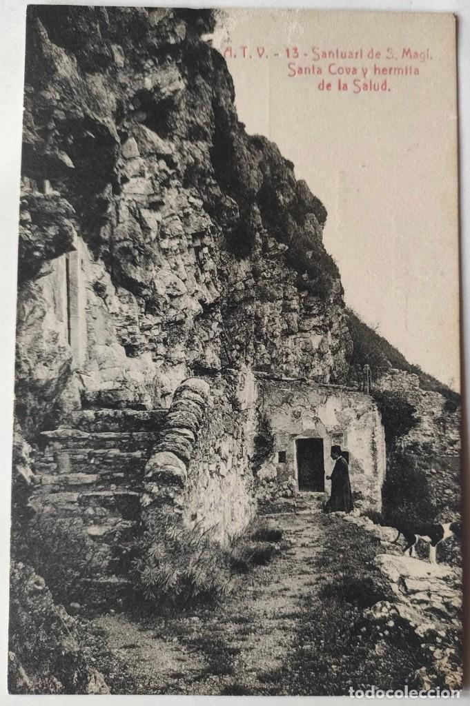 Postais: SANTUARI DE SANT MAGI SANTA COVA Y HERMITA DE LA SALUD