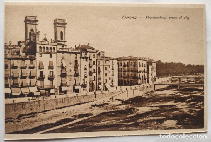 Postales: GERONA PERSPECTIVA VORA RIU - Foto 1