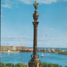 Cartoline: POSTAL * BARCELONA , MONUMENT A COLON * 1963. Lote 324795788