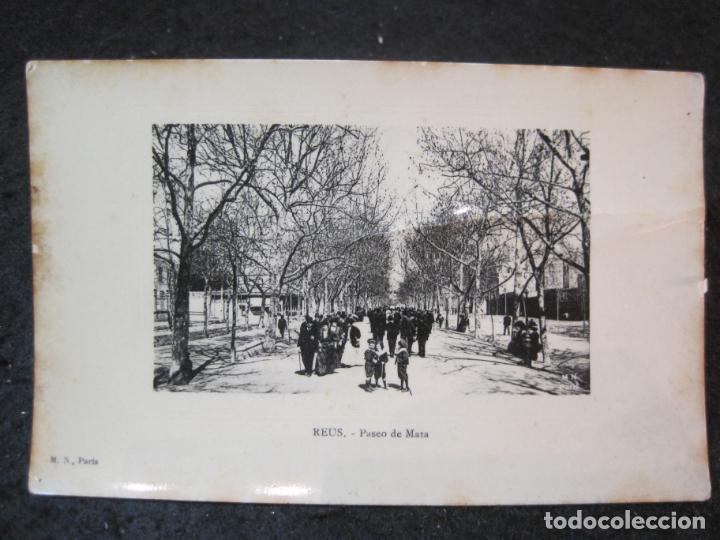 Postales: REUS-PASEO DE MATA-M.N.-POSTAL ANTIGUA-(90.890)