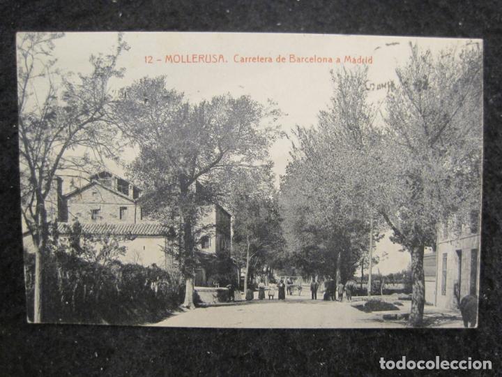 Postales: MOLLERUSA-CARRETERA DE BARCELONA A MADRID-THOMAS-12-POSTAL ANTIGUA-(90.905)