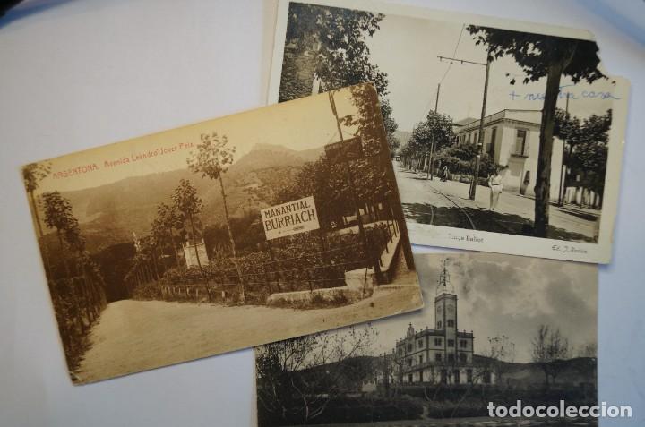 Postales: 3 POSTALES ARGENTONA CATALU&Ntilde;A - Foto 1