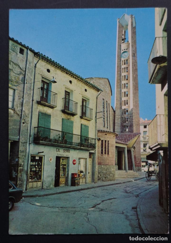 Postales: Artesa de Segre, Esglesia Parroquial, postal sin circular del a&ntilde;o 1972