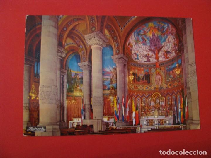 Postales: POSTAL DE BARCELONA. TIBIDABO. INTERIOR CRIPTA. A. ZERKOWITZ. - Foto 1