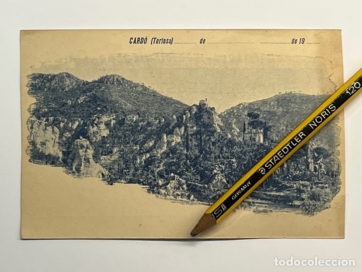 Postales: CARDO, Tortosa (Tarragona) Postal Publicitaria Aguas minero-medicinales.. (h.1920?) S/C