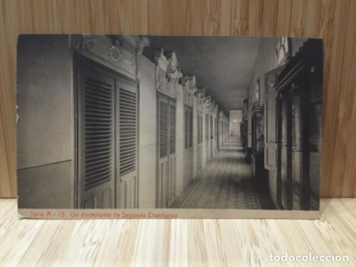 Cartes Postales: ESCUELAS P&Iacute;AS DE ZARAGOZA.DORMITORIO DE SEGUNDA ENSE&Ntilde;ANZA.