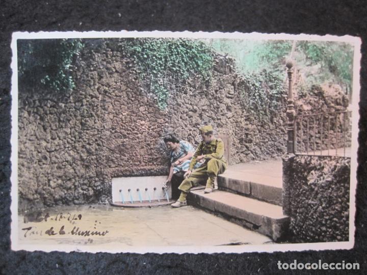 Postales: OLOT-FONT MOIXINA-MILITAR-FOTOGRAFICA-REVERSO EN BLANCO-POSTAL ANTIGUA-(90.993)
