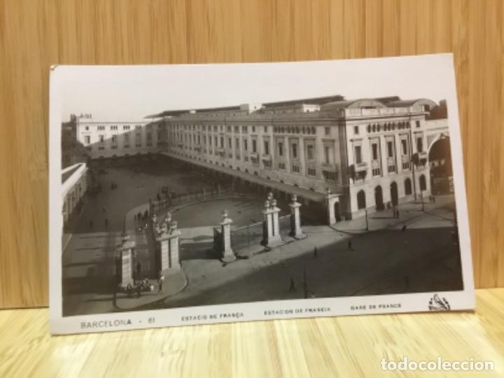 Postales: BARCELONA. ESTACI&Oacute; DE FRAN&Ccedil;A. - Foto 1