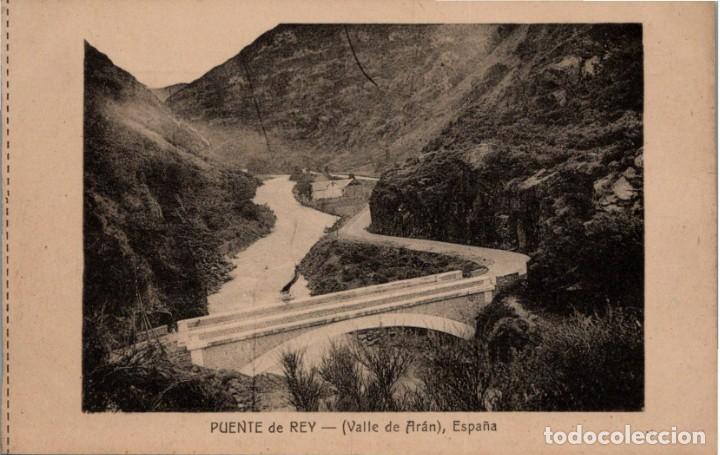 Postales: Puente de Rey (Valle de Ar&aacute;n) - Espa&ntilde;a - No consta fot&oacute;grafo ni editor - 139x88mm,