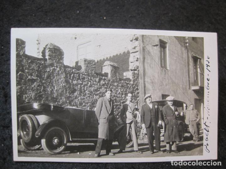 Postales: POBLET-COCHE-FOTOGRAFICA-POSTAL ANTIGUA-(91.129)