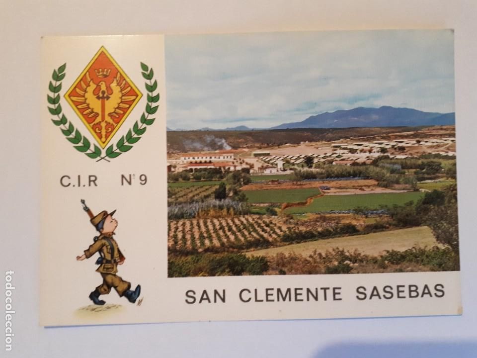 Postales: SANT CLIMENT SESCEBES. CAMPAMENTO MILITAR. POSTAL ANYS 70