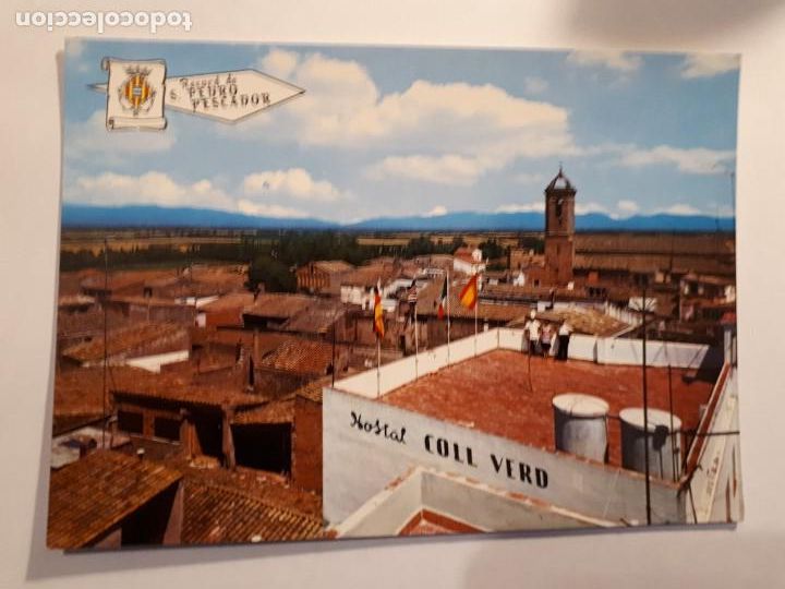 Postales: SANT PERE PESCADOR. HOSTAL COLL VERD. POSTAL ANYS 70