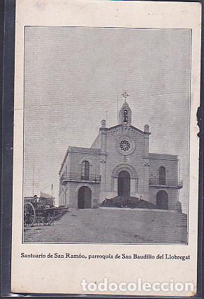 Postcards: POSTAL SANT BOI DEL LLOBREGAT ERMITA SANT RAMON