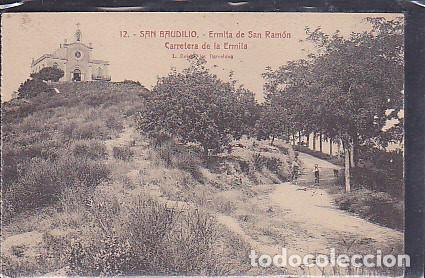 Postcards: POSTAL SANT BOI DEL LLOBREGAT ERMITA SANT RAMON CARRETERA DE LA ERMITA