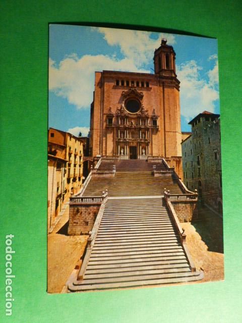 Postales: GERONA LA CATEDRAL - Foto 1