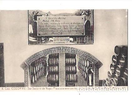 Postkarten: ANTIGUA POSTAL 8 CASA CODORNIU SAN SADURNI DE NOYA PLAZA CONMEMORATIVA DE S M EL REY ALFONSO XIII