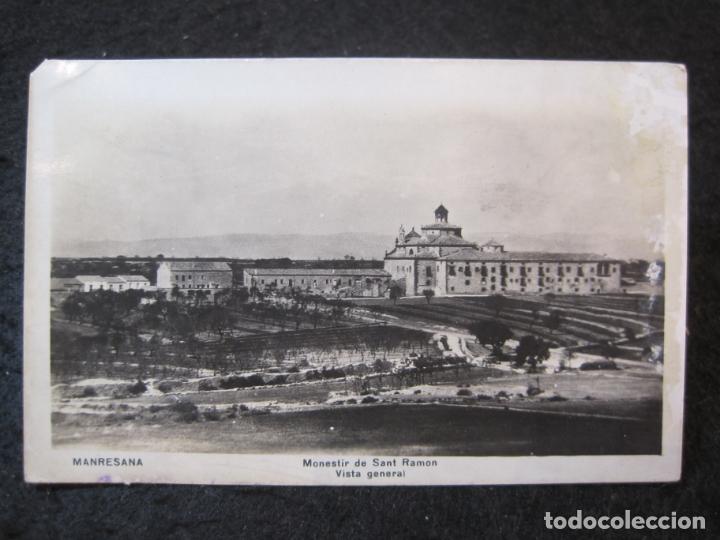 Postais: MANRESANA-MONESTIR DE SANT RAMON-VISTA GENERAL-FOTOGRAFICA-POSTAL ANTIGUA-(91.378)