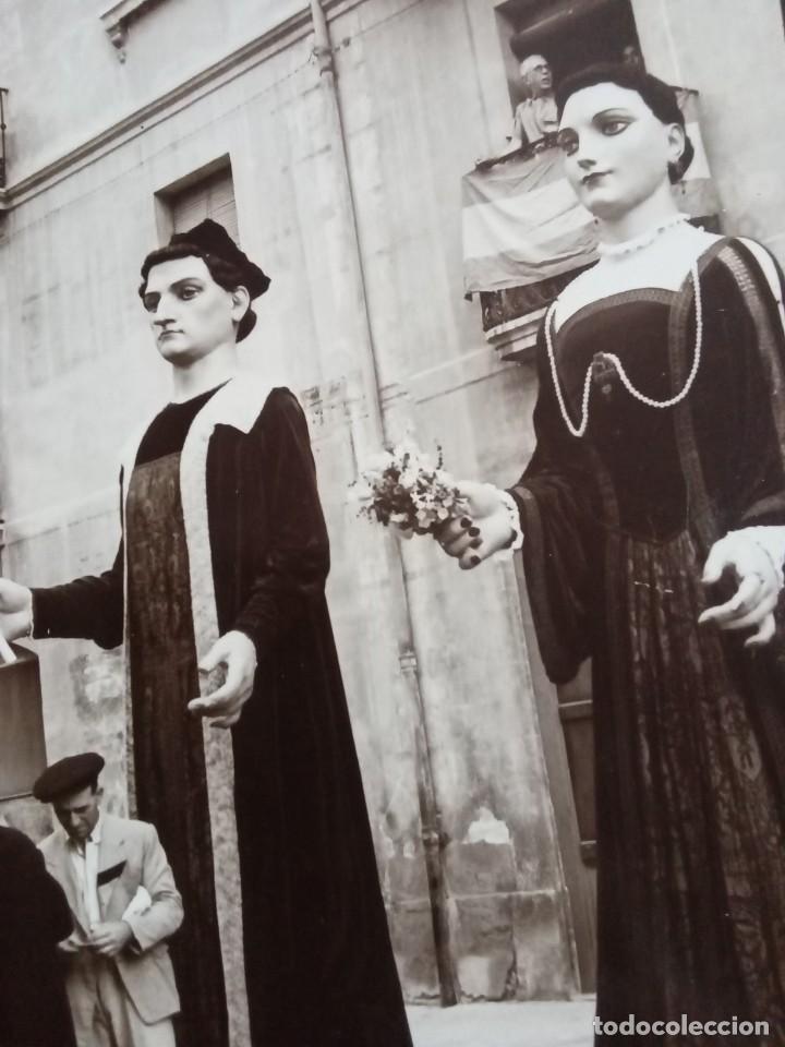 Postales: El vendrell.Els gegants. - Foto 2