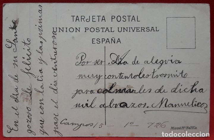 Postales: Postal de La Rambla de las flores, Barcelona - Foto 3