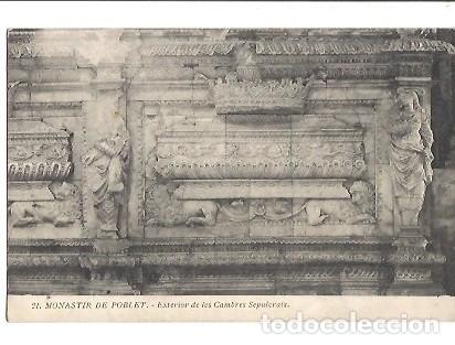 Postkarten: ANTIGUA POSTAL 21 MONASTIR DE POBLET EXTERIORS DE LES CAMBRES SEPULCRALS