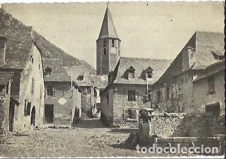 Postales: ANTIGUA POSTAL 142 VALLE DE ARAN LERIDA SALARDU PLAZA MAYOR AS
