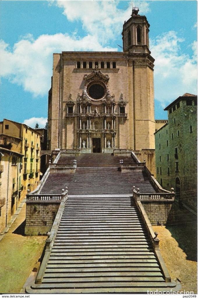 Postales: *** A657 - POSTAL - GERONA - LA CATEDRAL - Foto 1