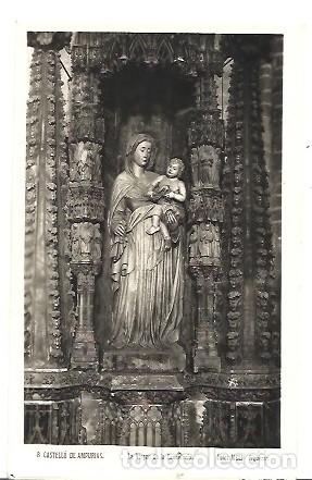 Postkarten: ANTIGUA POSTAL 8 CASTELLO DE AMPURIAS LA VIRGEN DE LA CANDELARIA FOTOS MELI