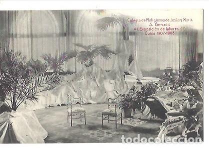 Postkarten: ANTIGUA POSTAL COLEGIO DE RELIGIOSAS DE JESUS Y MARIA S GERVASIO 41 EXPOSICION DE LABORES II CURSO 1